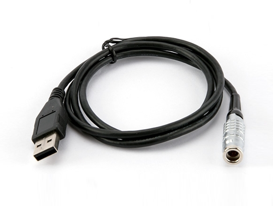 Anschlusskabel 4pol LEMO - USB 2.0, 1m schwarz